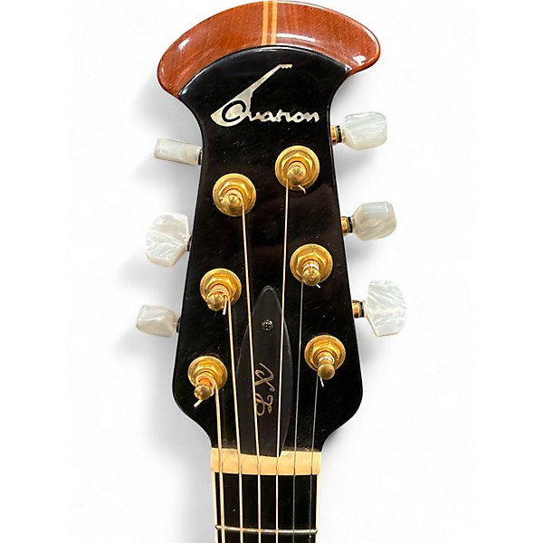 Used Ovation C778LX Cherry Sunburst Acoustic Electric Guitar