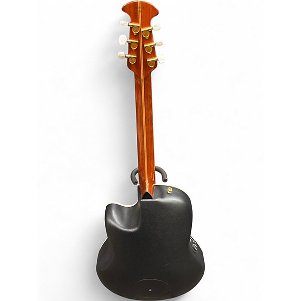 Used Ovation C778LX Cherry Sunburst Acoustic Electric Guitar