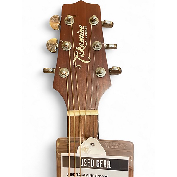 Used Takamine GS330S Natural Acoustic Guitar