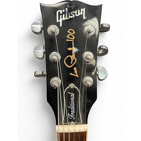 Used 2015 Gibson LES PAUL TRADITIONAL 100 ANNIVERSARY Honey Burst Solid Body Electric Guitar