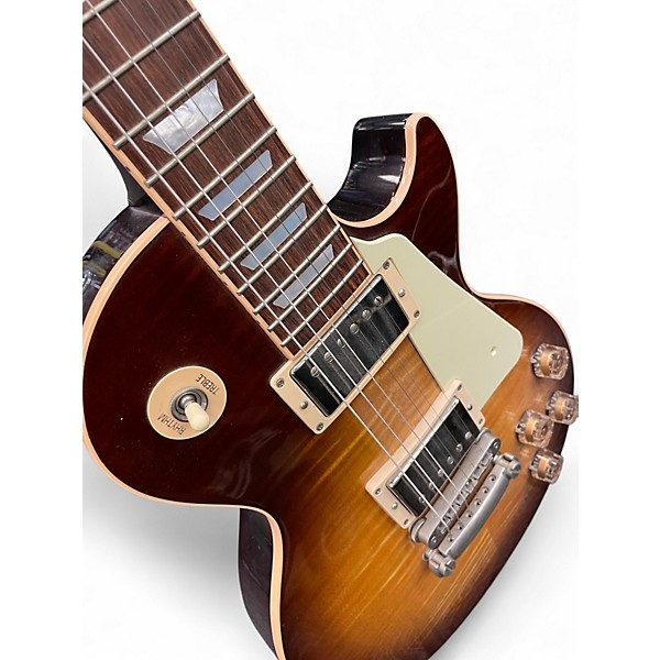 Used 2015 Gibson LES PAUL TRADITIONAL 100 ANNIVERSARY Honey Burst Solid Body Electric Guitar