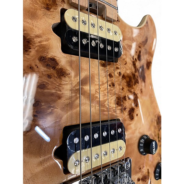 Used Peavey HP-2 NATURAL POPLAR Solid Body Electric Guitar