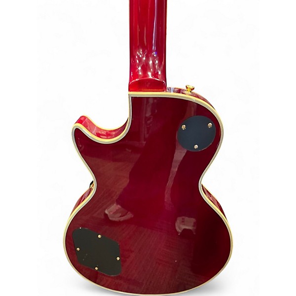 Used Aio Wolf WLP 750T Brown Sunburst Solid Body Electric Guitar