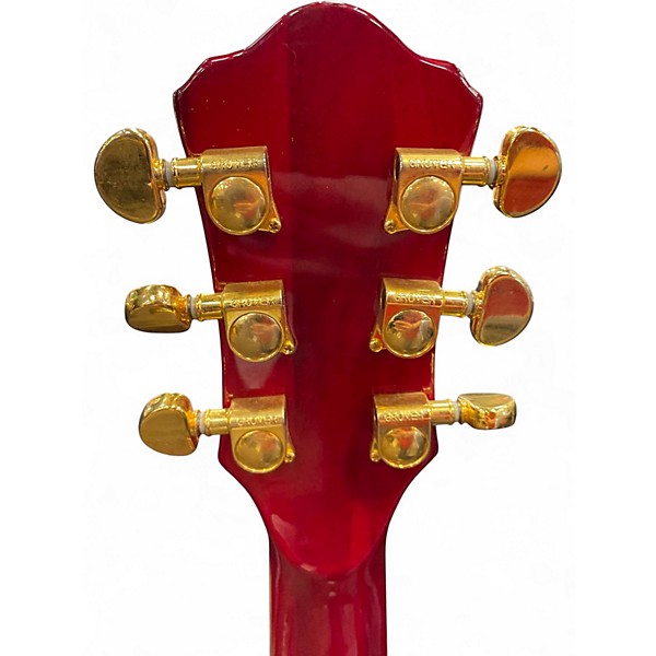 Used Aio Wolf WLP 750T Brown Sunburst Solid Body Electric Guitar