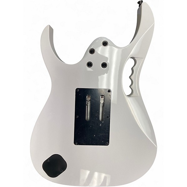 Used Ibanez JEMJR Alpine White Solid Body Electric Guitar
