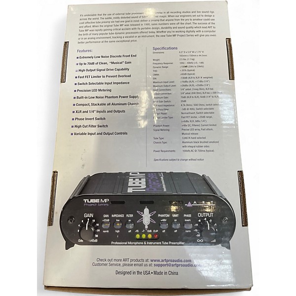 Used Art TUBE MP PROJECT Audio Converter