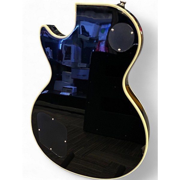 Used 2022 Epiphone Les Paul Custom Silverburst Solid Body Electric Guitar