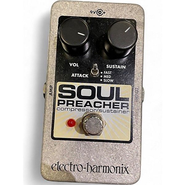 Used Electro-Harmonix Soul Preacher Nano Compressor / Sustainer Effect Pedal
