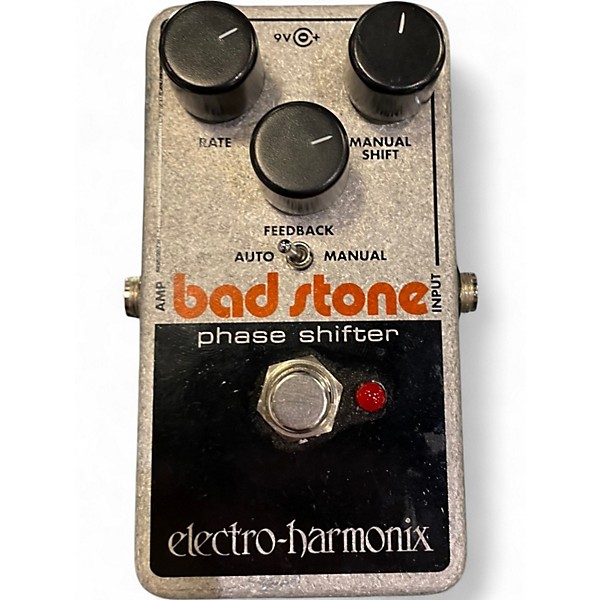 Used Electro-Harmonix Bad Stone Phase Shifter Effect Pedal
