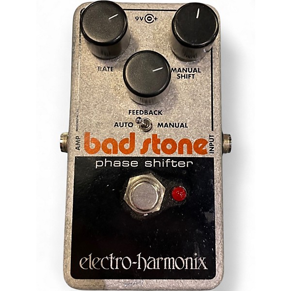 Used Electro-Harmonix Bad Stone Phase Shifter Effect Pedal