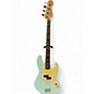 Used 2002 Fender Mark Hoppus Signature Jazz Bass Daphne Blue Electric Bass Guitar thumbnail
