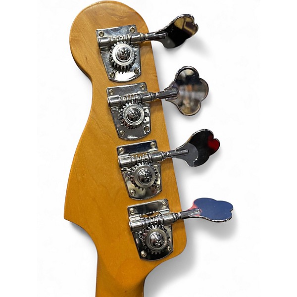 Used 2002 Fender Mark Hoppus Signature Jazz Bass Daphne Blue Electric Bass Guitar