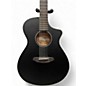 Used Breedlove Discovery Concert Cutaway Flat Blacks Acoustic Electric Guitar