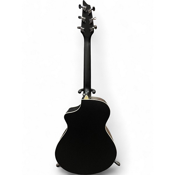 Used Breedlove Discovery Concert Cutaway Flat Blacks Acoustic Electric Guitar