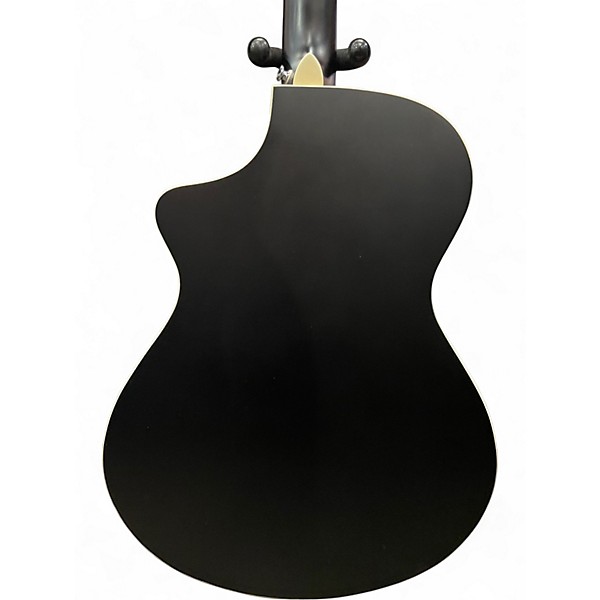 Used Breedlove Discovery Concert Cutaway Flat Blacks Acoustic Electric Guitar