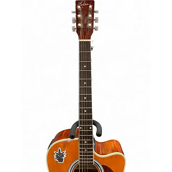 Used Esteban ALC-200 Natural Acoustic Electric Guitar