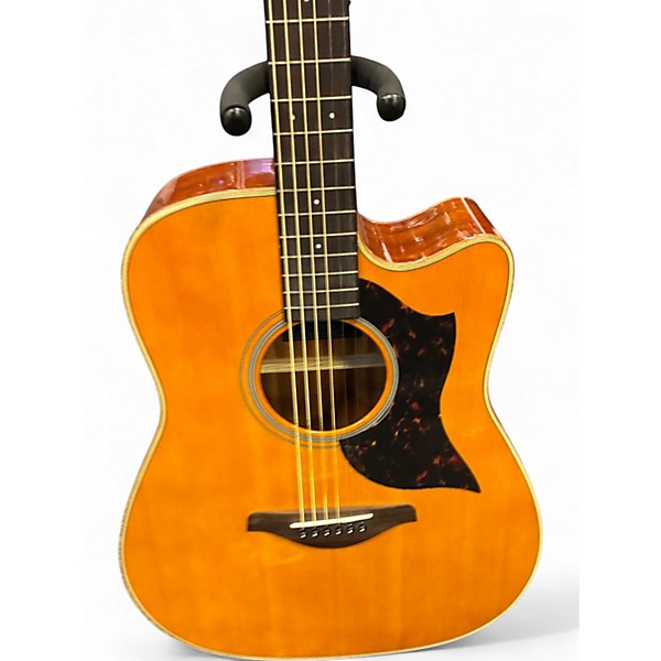 Used Yamaha A1M natural Acoustic Electric Guitar