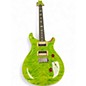 Used PRS SE Custom 24 ELECTRIC GREEN Solid Body Electric Guitar thumbnail