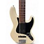 Used Fender Player II 5 String Jazz Bass Olympic Pearl White Electric Bass Guitar