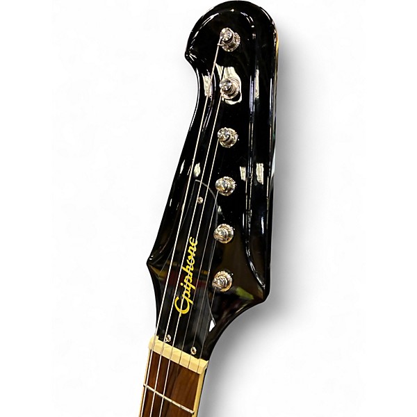 Used Epiphone Slash Firebird Black Solid Body Electric Guitar