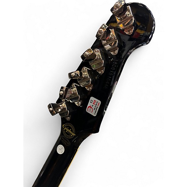 Used Epiphone Slash Firebird Black Solid Body Electric Guitar