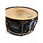 Used Battlefield Drums 13X6 snare Black Drum thumbnail