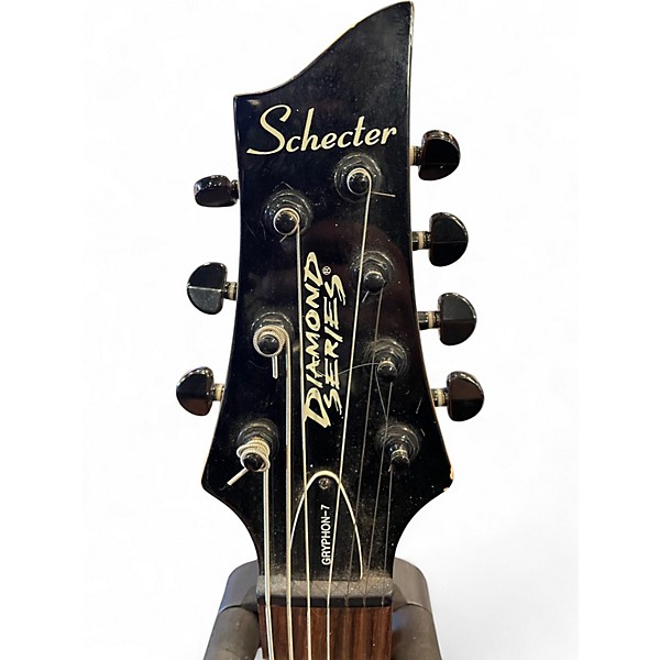 Used Schecter Guitar Research Gryphon-7 Red Solid Body Electric Guitar