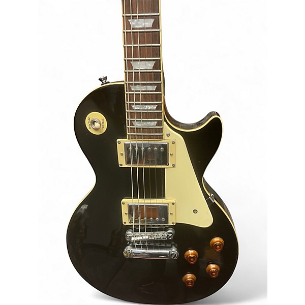 Used Epiphone Les Paul Standard Black Solid Body Electric Guitar