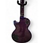 Used 2025 Epiphone LES PAUL CUSTOM PURPLE WIDOW Solid Body Electric Guitar