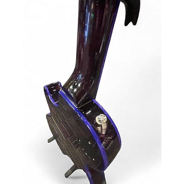 Used 2025 Epiphone LES PAUL CUSTOM PURPLE WIDOW Solid Body Electric Guitar