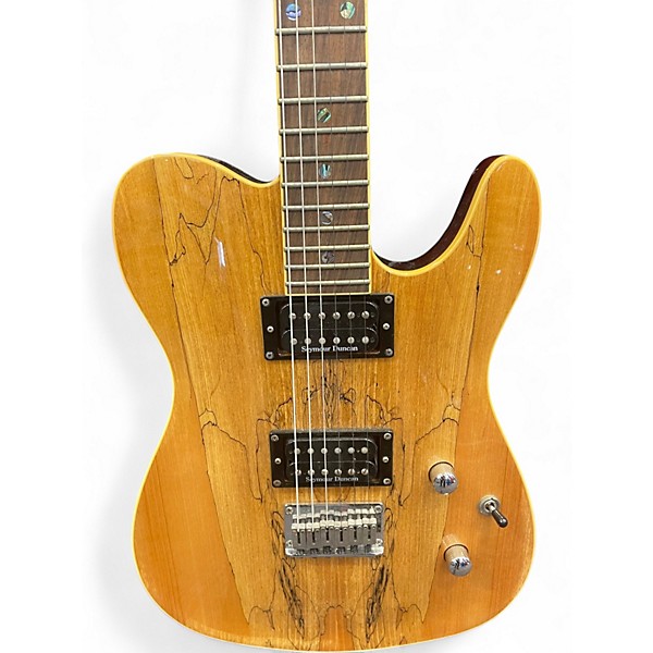 Used Fender SMT Telecaster Spalted Maple Solid Body Electric Guitar