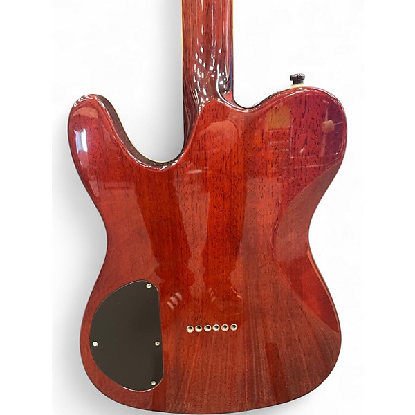 Used Fender SMT Telecaster Spalted Maple Solid Body Electric Guitar