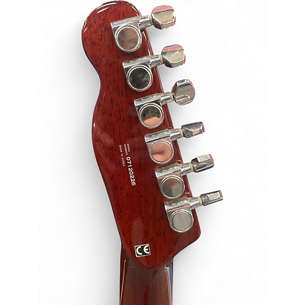 Used Fender SMT Telecaster Spalted Maple Solid Body Electric Guitar