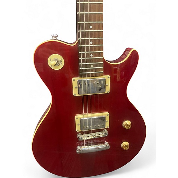 Used Greg Bennett Design by Samick AVION Red Solid Body Electric Guitar