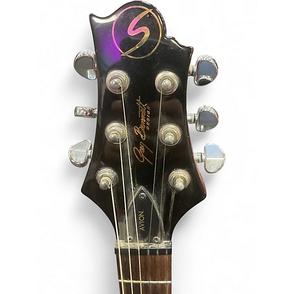 Used Greg Bennett Design by Samick AVION Red Solid Body Electric Guitar