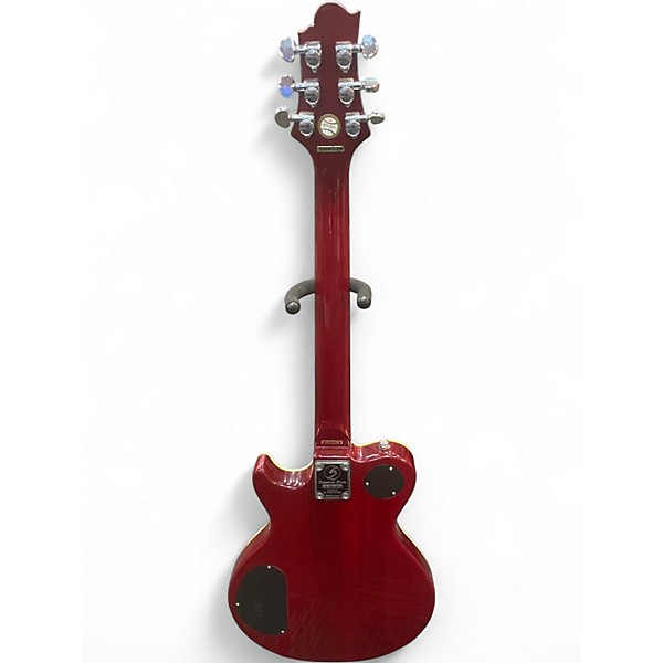 Used Greg Bennett Design by Samick AVION Red Solid Body Electric Guitar