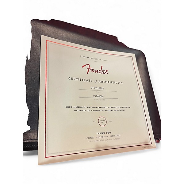 Used Fender 1957 American Vintage Stratocaster 2 Color Sunburst Solid Body Electric Guitar