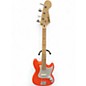 Used Squier SONIC BRONCO TAHITIAN CORAL Electric Bass Guitar thumbnail