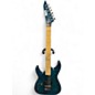 Used ESP MH103QMA Left Handed Blue Electric Guitar thumbnail