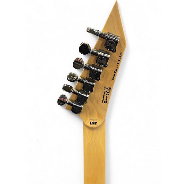 Used ESP MH103QMA Left Handed Blue Electric Guitar