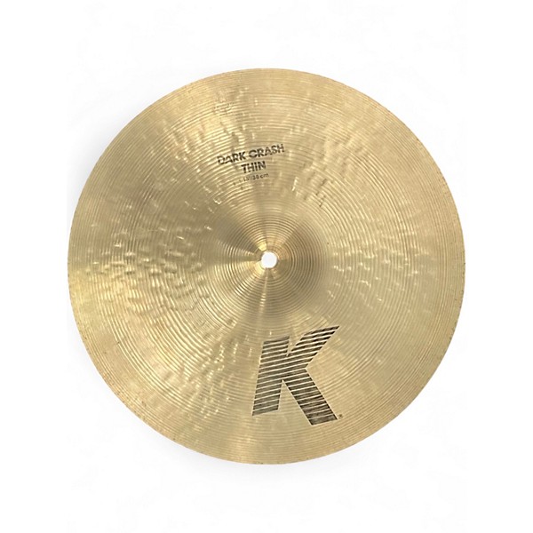 Used Zildjian 15in K Thin Dark Crash Cymbal