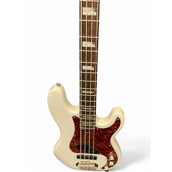 Used Lakland 44-64 Alpine White Electric Bass Guitar