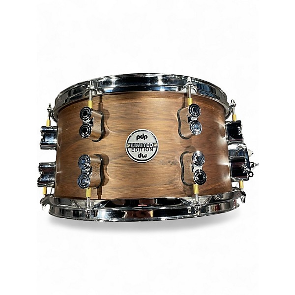 Used PDP by DW 13X7 Concept Series Limited Edition 20-Ply Hybrid Walnut Maple Sn Walnut Drum