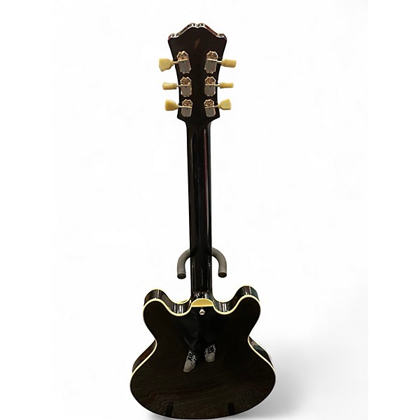 Used Eastman T486 Black Hollow Body Electric Guitar