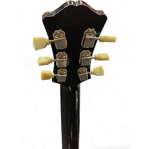 Used Eastman T486 Black Hollow Body Electric Guitar