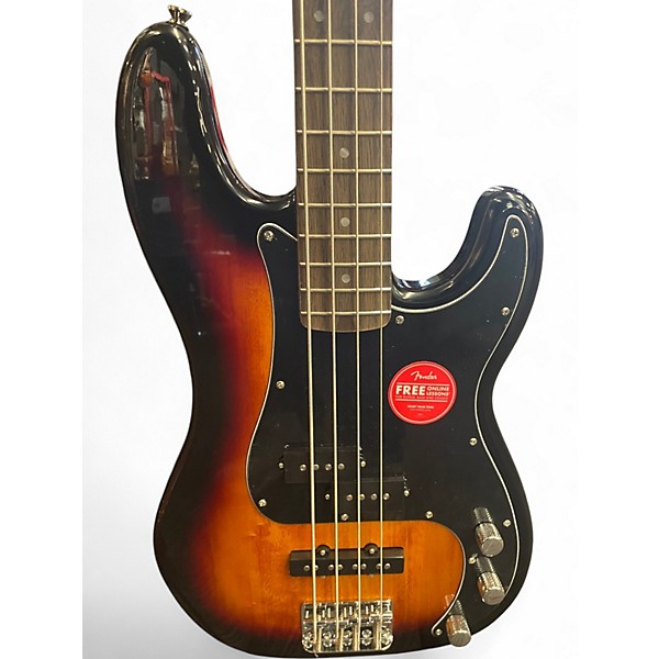 Used Squier Precision Bass Special 3 Color Sunburst Electric Bass Guitar
