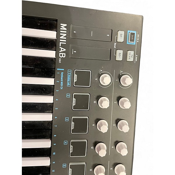 Used Arturia Minilab MKII MIDI Controller