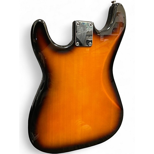 Used Squier 51 2 Tone Sunburst Solid Body Electric Guitar