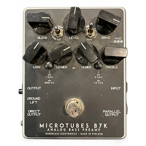 Used Darkglass Microtubes B7K Bass Effect Pedal