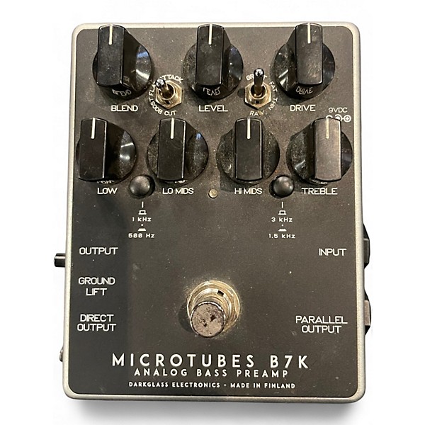 Used Darkglass Microtubes B7K Bass Effect Pedal